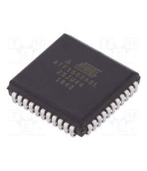 ATF1502ASL-25JU44 IC: CPLD; SMD; PLCC44; Number of macrocells: 32; I/O: 36; 4.5÷5.5VDC M9zEfJyi--Fm-xtGVG2Ed-SEHo9puoSQAIMPI2M37_U