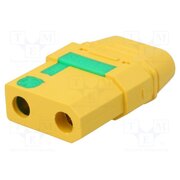 XT90S-F Connector: DC supply; plug; female; XT90; 40A; 500V; PIN: 2; straight w_gzTT1HVYTbenESsGymb59BpdNDu3vBDWF_zcOGGwQ