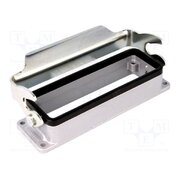C14610F0240011 Enclosure for connectors: HDC; size E24; with latch; aluminium yTrha9fgS63dWSZ7OBGRrx56yHtg4yeQXVmo0fC4DS4