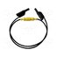 AI-000404-36-0 Test lead; 20A; banana plug 4mm,both sides; Len: 910mm; black Qg5oHV5W9zi3UpEOizGntIJmpmphI0Y1QUBBUSJxoVQ