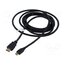 74087 Cable; HDMI plug,mini HDMI plug; PVC; Len: 3m; black; Core: CCS UwaN_FGBdmOt-3YdaVQoE2xOQ7JXlohTzz9PdQxUflk