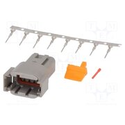 S-DTM 04-08 PA Connector: wire-wire; plug; male; DTM; PIN: 8; IP68; for cable; 7.5A SmhwhR2YpAEfqewd3EjxOY31aBdJYMsoPiutWTXQLLY