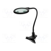 65577 Desk magnifier; with backlight; 3dpt; Ø100mm; Illumination: LED J09vYw1DmENgBD-Gvy4kdLcerqNWvk7ON87mwyCIimg