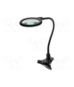 65577 Desk magnifier; with backlight; 3dpt; Ø100mm; Illumination: LED J09vYw1DmENgBD-Gvy4kdLcerqNWvk7ON87mwyCIimg