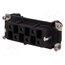 C14610B0061025 Connector: HDC; contact insert; female; 42A; 400V; PIN: 6; 6+PE BvWuO2lkGpbx4ECjRMmilUTRZlI9hx6UC8gzcnG8Nd8
