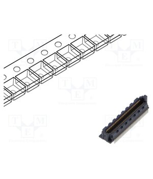 SS4-40-3.50-L-D-K-TR Connector: PCB to PCB; socket; female; PIN: 40; SS4; vertical; 1.6A JCI9vWR36mG99pWIiWUwXcTLT0L3FQKDcr-kvY4Tbe8