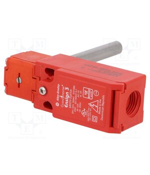 440H-E22027 Safety switch: hinged; ENSIGN; NC x2; IP67; -20÷80°C; red; PBT pJyipIuwafi1P60ZNSYVZndtYOH7IxCMa0PTQUhhwFI