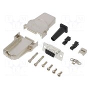L17DTZF09-RG+L77SDE09S Connector: D-Sub; PIN: 9; female; straight; soldering; for cable zkrhPDAEfRy0SylVHPRKzI5bO1QEfOoE1QkS0E6hLUo