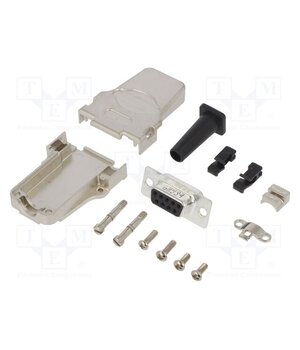 L17DTZF09-RG+L77SDE09S Connector: D-Sub; PIN: 9; female; straight; soldering; for cable zkrhPDAEfRy0SylVHPRKzI5bO1QEfOoE1QkS0E6hLUo