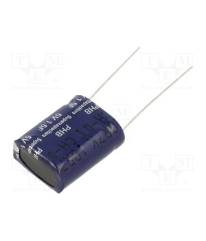 PHB-5R0V155-R Supercapacitor; THT; 1.5F; 5VDC; -10÷30%; 8.5x16.8x21.5mm; 310mΩ BJ5PmeH5YxeiZ2M2qOoYnMz95qcZJDtb-Sw35nLFG-w