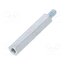 226X35 Screwed spacer sleeve; 35mm; Int.thread: M4; Ext.thread: M4; steel YWeXzhp5JfdYJabzPfVZnx9zCYst08egw7MGUf04VC4