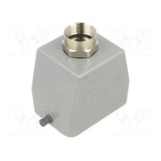 10011000 Enclosure for connectors: HDC; size H-B 6; for cable; for latch bEjjPBEXQBkk0GXfjNzD99MhtY_MJ5AN3-PP11ohyIA