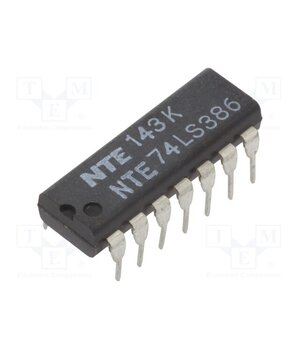 NTE74LS386 IC: digital; XOR; Ch: 4; IN: 2; TTL; THT; DIP14 n87FEvsuJ9WGKpLY_zAneRg-l11nPcRIbXKcJGyzEfA