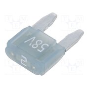 341120-58V Fuse: fuse; 2A; 58VDC; automotive; 11.2mm; tin alloy Cnm_GcEfyPKgAuahQJBRjgTshRk7zCl8grEORBxlBVw