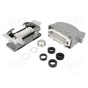 93603-0074 Connector: HDC; male + female; GWconnect; PIN: 16; 16A; 500V; 16+PE TRYTSDoRnHn6mmXNzX4w159yHXc6mj9r4Q6EqopuA9A