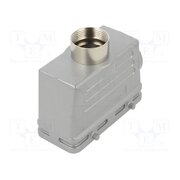 C14610G0166001 Enclosure for connectors: HDC; size E16; for cable; straight np4CCyMJhCChevipiDwM55_naN0rRwy9woQ-IR9O2t0