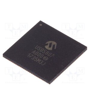 USB5807C-I/KD IC: HUB controller; SPI,USB 2.0,USB 3.1; SuperSpeed; in-tray uV1nFyczlY2HQjncs1naKMtW9oJouT8OSsIIV0FyhVE