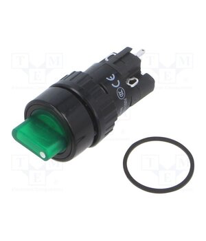 LAS1Y-11X/2/G/24V Switch: rotary; Pos: 2; SPDT; 2A/220VAC; 0.1A/220VDC; 50mΩ; Mat: PA66 d2TFgm_75Pc7syoz0vvsgdUS27aaOfptuwJOLi7Grd4