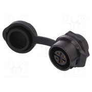 2227 Connector: circular; socket; size 16; 02; female; PIN: 4; 400V; 10A DSPaKMI7FUvjx3WkeRjovEkR0eH2CoxLycJoOf2ISjI