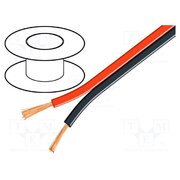 15023 Wire: loudspeaker cable; 2x1.5mm2; stranded; CCA; black-red bqa_6PS4X8_55Ndz7hhIADuDUmtvj_fdDRJZ0RO6b-8