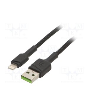 KABGC12 Cable; USB 2.0; Apple Lightning plug,USB A plug; 2m; black; 2.4A _I6cmSDd-r05GZnPDeeNn37D_wVqEIDq9BxOx3AS_7Y