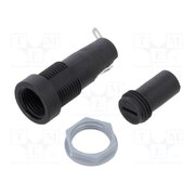 502610 Fuse holder; 5x20mm; 10A; 250VAC; on panel; thermoplastic; IP40 ZPNgYpFZt-yLS1HSiPsoWpLxGtt5aX8tWTR34O8sLbI