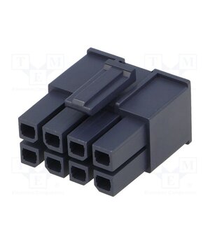 170001-0108 Connector: wire-wire/PCB; plug; female; PIN: 8; Mega-Fit; straight LqAeP2HLVV3ohqvq7_tHJNr_h8LUuqJXX92aL4LfjuQ