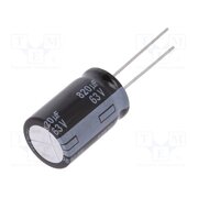 EEUFR1J821 Capacitor: electrolytic; low ESR; THT; 820uF; 63VDC; Ø16x25mm; ±20% GMYZi2EsIQlxThXw_jhlRFTKbhyKVcAq3bl1v3yChwY