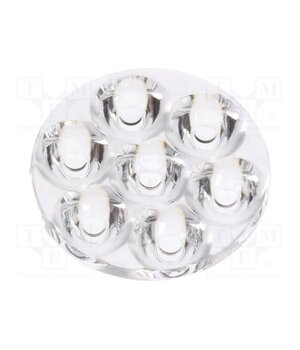 C11716_ANNA-40-7-S LED lens; round; plexiglass PMMA; transparent; 11÷19°; H: 10.7mm rijbO5pi1qGWxhPGSpjgBo5VAnEp2ar46PQlRtTUymg