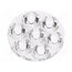 C11716_ANNA-40-7-S LED lens; round; plexiglass PMMA; transparent; 11÷19°; H: 10.7mm rijbO5pi1qGWxhPGSpjgBo5VAnEp2ar46PQlRtTUymg
