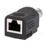 RJS-12D04FM-LS8001 Adapter; M12 male,RJ45 socket; D code-Ethernet; PIN: 4; straight vXrBWDpq5YqdnYvvIQ-4NTRsGqM1CVx8QPstikK9rps