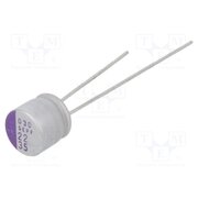 35SEPF22M Capacitor: polymer; 22uF; 35VDC; THT; ±20%; Ø6.3x6mm; OS-CON SEPF jZOhugOJWmsqsnwytK63lC3gKXRsyTHgwNIfGMWXm3M