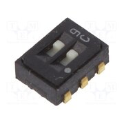 CAS-D20A Switch: slide; Pos: 2; SPDT x2; 0.1A/6VDC; ON-ON; SMT; -40÷85°C; CAS -fSKxvEuTklhnHbwDZt48Orxw4Qtg8p7zx1pkfdfHdc