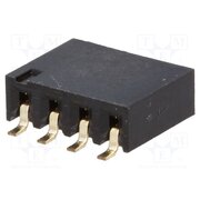 ZL268-4SGH Connector: pin strips; socket; female; PIN: 4; horizontal; SMT; 1x4 piXBcsmvB4uMGrjFPGMyrBxKNVd--MelWdpWwOjshx8