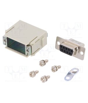 09140093101 Connector: HDC; module; female; 5A; 50V; Han-Modular®; PIN: 9 gpXlaeXAJAyUO3RFfHUHHkpkTJA2V0_E88krZmThW64