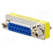 2401-0100-12 Transition: adapter; D-Sub 15pin male,D-Sub 15pin female S-DYN7wTqaoCKXWzXmqeu1HEbzPhATV-mDc7_wlmBc0