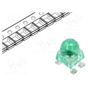 ALMD-CM3F-Y1002 LED; green; SMD; 9300÷21000mcd; 2.5÷3.8VDC; 4.2x4.2x6.5mm; 30° Yygf-NmvnFHwqBhQlrR5iKkOj2faIAcMfBlCz7HkWy4