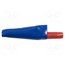 BU-63-6 Crocodile clip; 10A; blue; Grip capac: max.7.9mm; Socket size: 4mm K_zNWKKuzl49_Hg4ziOFWeEXOIo9h3Jy4-YAhP4yrxw