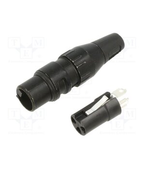 708-0300 Connector: XLR; plug; female; 15A; 50V; PIN: 3; straight; for cable wiCa6WDdIa59RRVCsY7yfJEWRcM21GQoCFjSf9GQ-xY