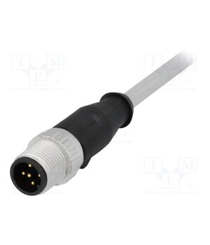 21348400585010 Connector: M12; plug; male; PIN: 5; straight; cables; 1m oHhKbHVmQP-wDEUQSnjOsa73-W6LgKXmC_VlV0kpVhc