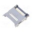 MCSP-R-08-A-SG-HC-T/R Connector: for cards; microSD; with hinged cover; SMT; gold flash HHvb_GeRqpT0ZLhO8Vnrxo7KDgxmKAfoJp9xhyBPfTQ