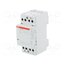 1SAE231111R0140 Contactor: 4-pole installation; 25A; 24VAC,24VDC; NO x4; ESB bCxS_geQH5dABPK6ITeLFaTdf3OJfIFFA1TrMU3UmDw