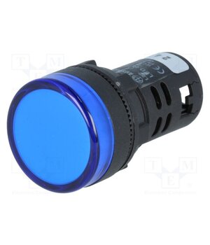 L22 24VDC BL Control lamp; 22mm; L22; -20÷60°C; Illumin: LED; 24VDC; Ø22.5mm Lvb5VQVL72DquoRoY8MYYrfh0EDcBzNqdQQdejYFiC8