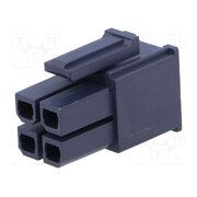 170001-0104 Connector: wire-wire/PCB; plug; female; PIN: 4; Mega-Fit; straight k1O6KHV1HSKcIIAQdffCx6jPuJpwXWbzWqHKYUR9M4g