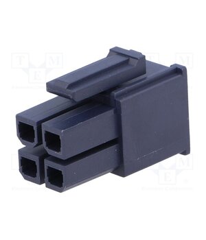 170001-0104 Connector: wire-wire/PCB; plug; female; PIN: 4; Mega-Fit; straight k1O6KHV1HSKcIIAQdffCx6jPuJpwXWbzWqHKYUR9M4g