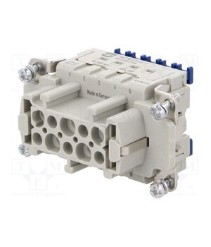 09330102748 Connector: HDC; contact insert; female; 16A; 500V; Han® ES Press pAyI2O_d-5SSaGxnIbm7Mw-yNKNTC0mP5Nx6COqBEDs