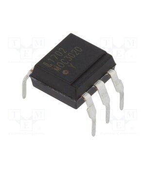 MOC3020M Optotriac; 5kV; Uout: 400V; without zero voltage crossing driver dbmiEi0ieaICfF9hYYs4QFzPhJEZwIje4pqQuvjDx_Q