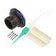 D38999/24ZD35PN Connector: military; socket; male; PIN: 37; straight; crimped; 5A IxsvarxziLskmMJm0oQEQ3cHtY5NvFT27Cmrt6-dgw4
