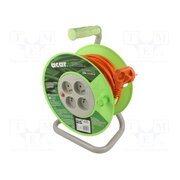 M01895 Extension lead; 3x1mm2; reel; Sockets: 4; PVC; orange; 25m RXKJfF27r4NIB2XD0hQ1BX8G1FujcYDEKkNAWuuzWfk