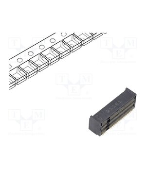 123A-85MA0 Connector: M.2 (NGFF); horizontal; SMT; gold flash; PIN: 67; 0.5A nVHjx_7SMvXDZ77glAjiWhf1kM-WoZcv7wdbVsH5JoE